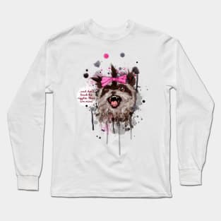 Rose The Raccoon Long Sleeve T-Shirt